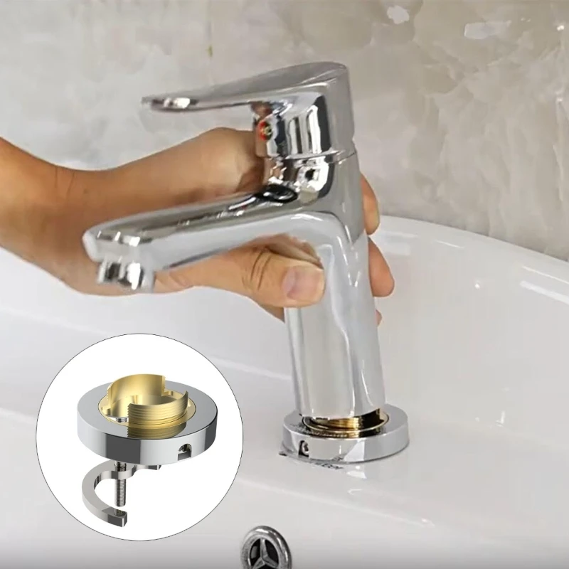 Base fija para grifo, tuerca soporte para cocina, baño, lavabo, soporte para grifo, sujetador, envío directo