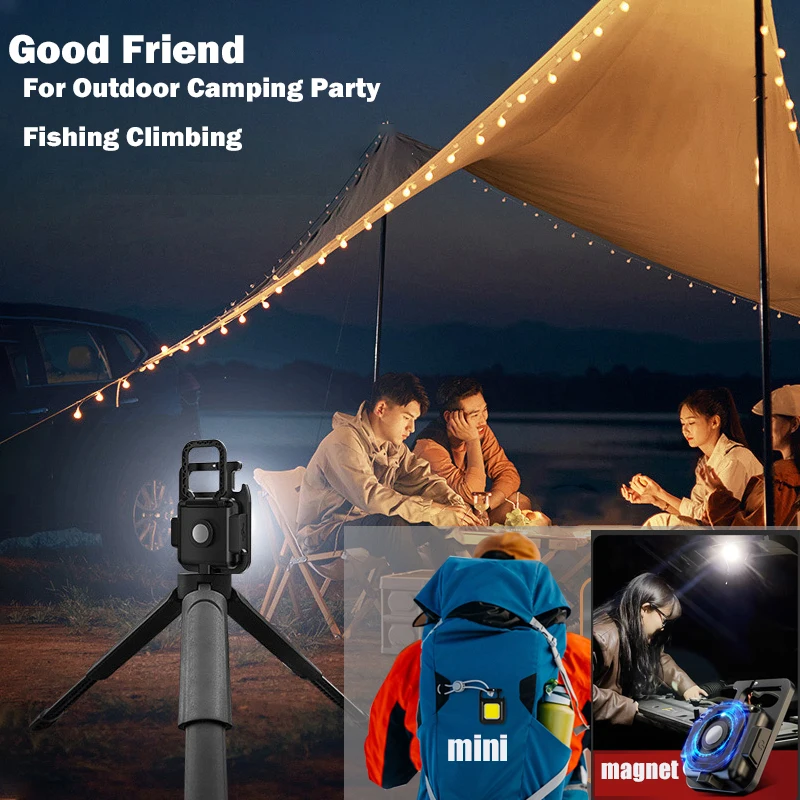 Imagem -06 - Mini Portátil de Bolso Usb Lanterna Recarregável Cob Trabalho Light Led Chaveiros para Outdoor Emergência Camping Corkscrew Pesca