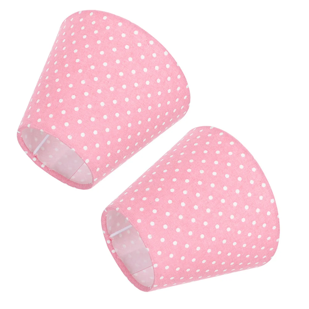 

2 шт. тканевых абажуров E27 с узором в виде колокола, диаметр основания 16 см, отверстие 4 см, для спальни, гостиной, прикроватных ламп