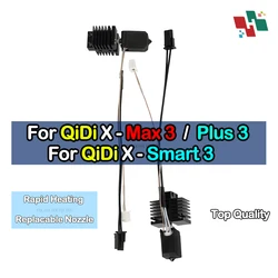 Upgraded Hotend Kit For Qidi X plus 3 / X max 3 / X smart 3 Hot End Ceramic Heating Rod Print Head For QIDI 3D Printer