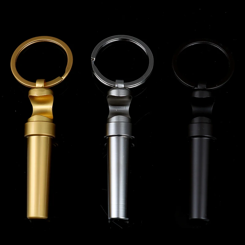 3 In 1 Bottle Opener Keychain Outdoor Portable Mini Wine Beer Can Opener