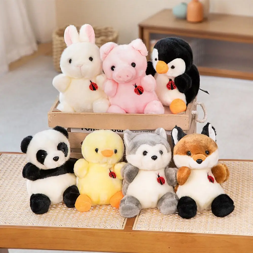 Bonito sentado animais macaco boneca clipe coala porco elefante brinquedo de pelúcia coleção artesanal pinguim boneca de pelúcia decoração para casa