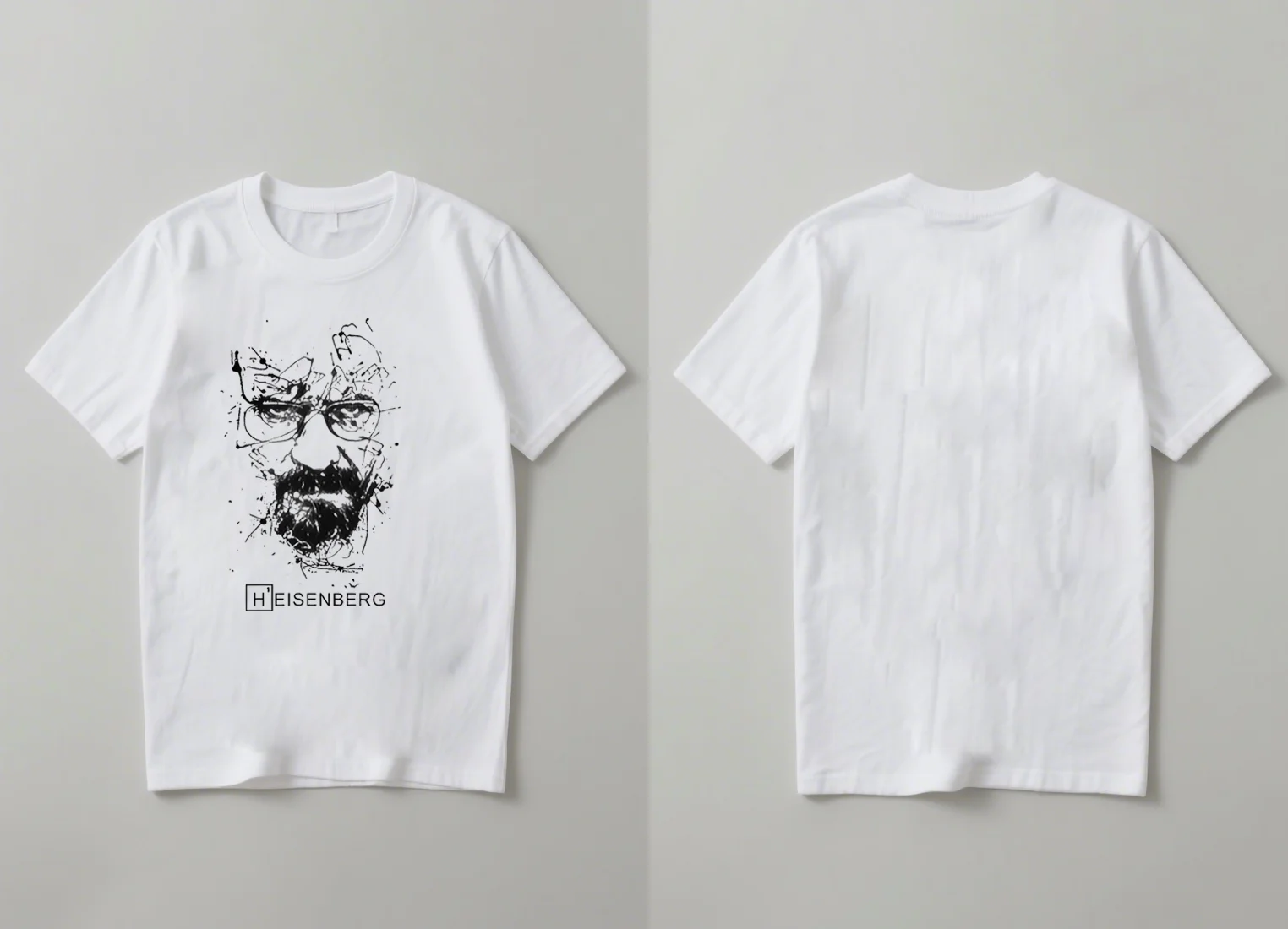 

2025 New Trendy Heisenberg Graphic Print Short Sleeve Casual Unisex