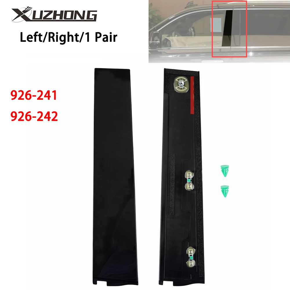 926-241 926-242 Door Pillar Trim Molding Window Trim Cover For Cadillac Escalade ESV Escalade GMC Yukon XL Yukon 2015-2020