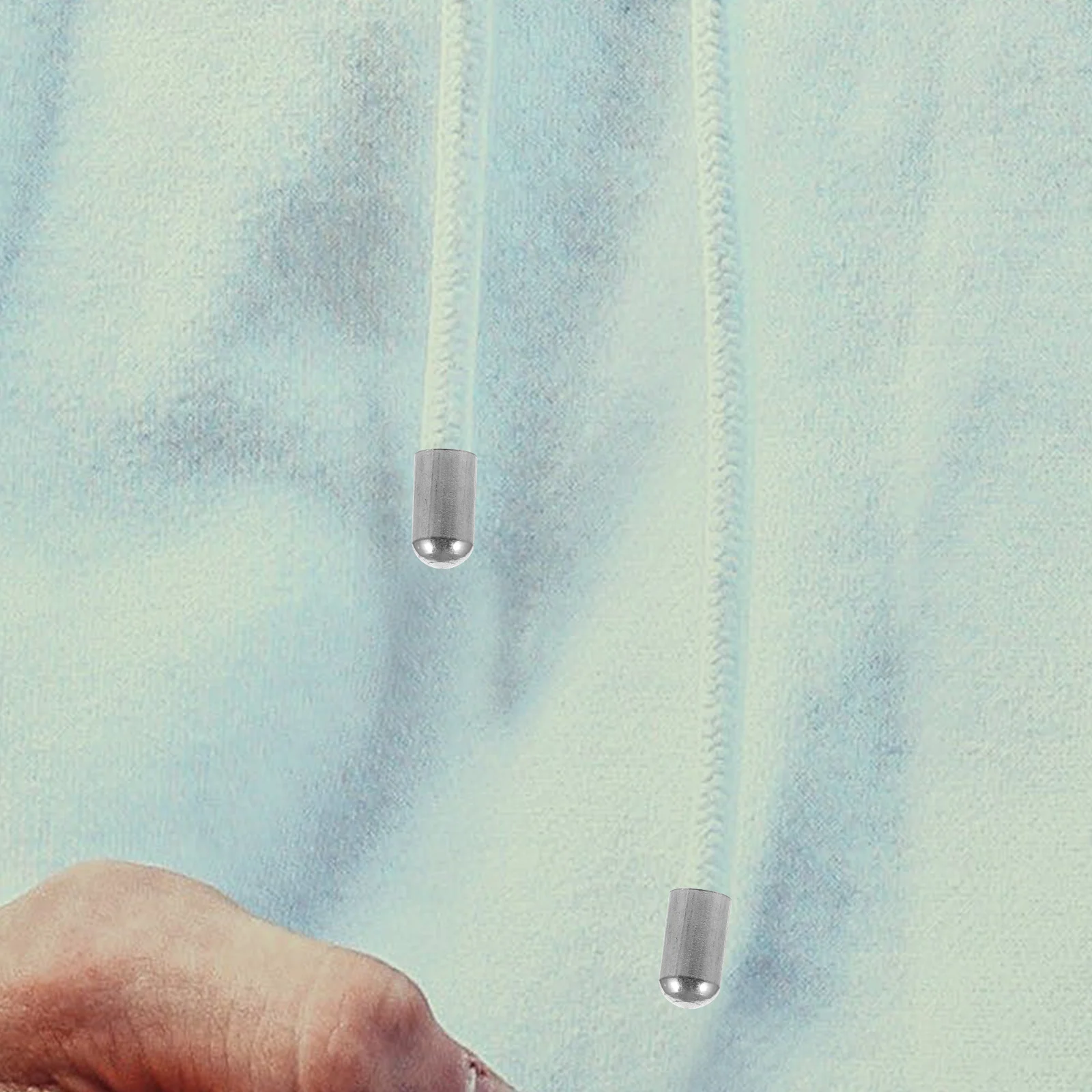 30pcs Stainless Steel Cord End Cap Rope Stopper For Bracelet Necklace Diy Jewelry Making Rope End Fastener Cord Lock