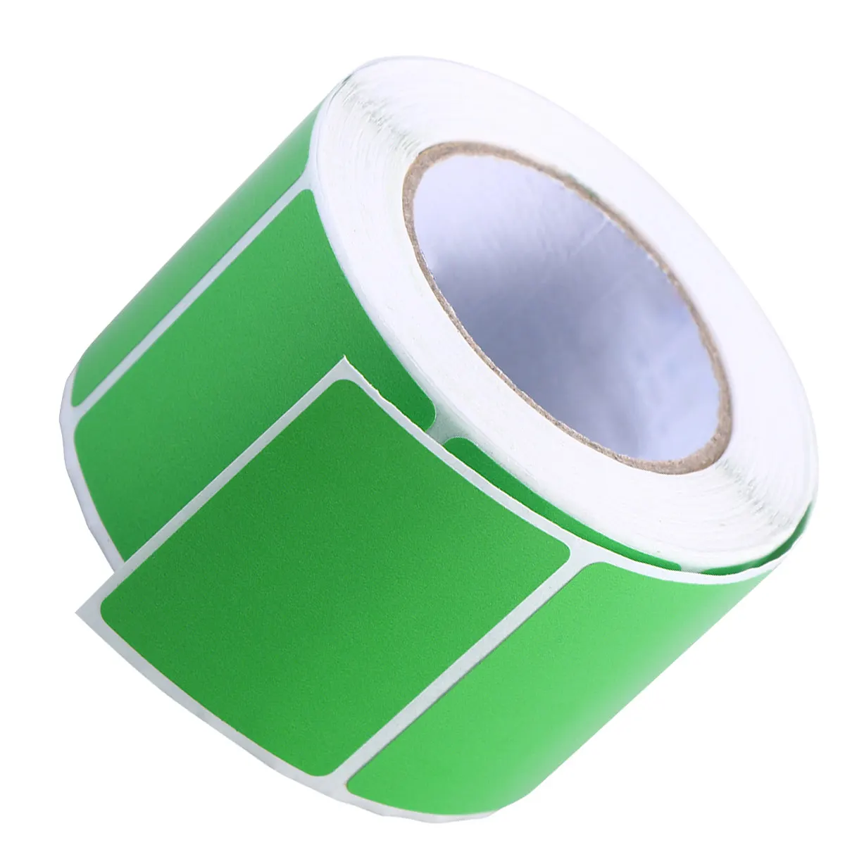 Colored Thermal Labels Eco Friendly Waterproof Oilproof Antifriction Self Adhesive Writable for Thermal Transfer Printers