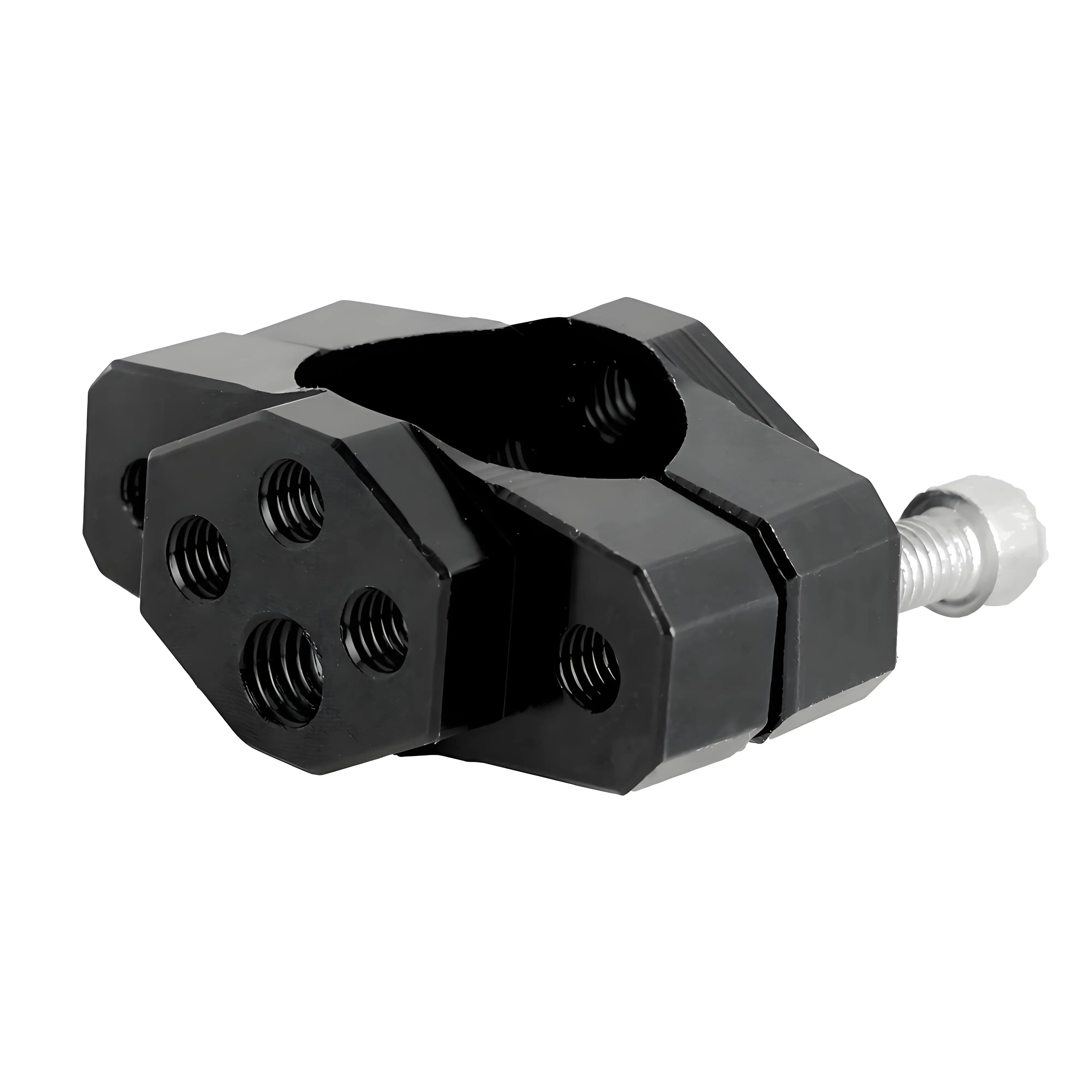 Motorcycle Fork Tube Handlebar Bumper Mount Bracket Clamp Holder For LED Spotlight Headlight Fog Lamp Motobike Accessories image 5