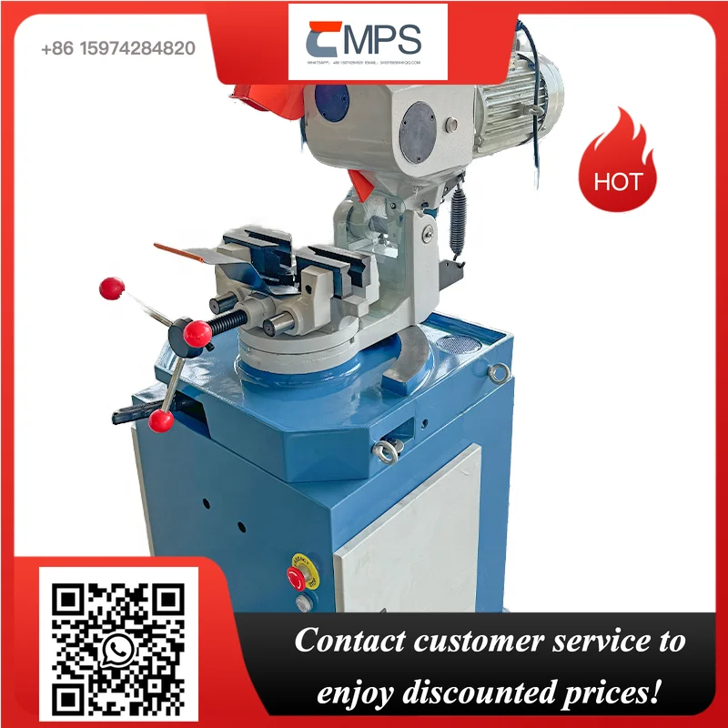 TGS Automatic Pneumatic Hydraulic Stainless Steel Square Pipe Cutting Machine with 2.2KW Motor 380V for Industrial Use