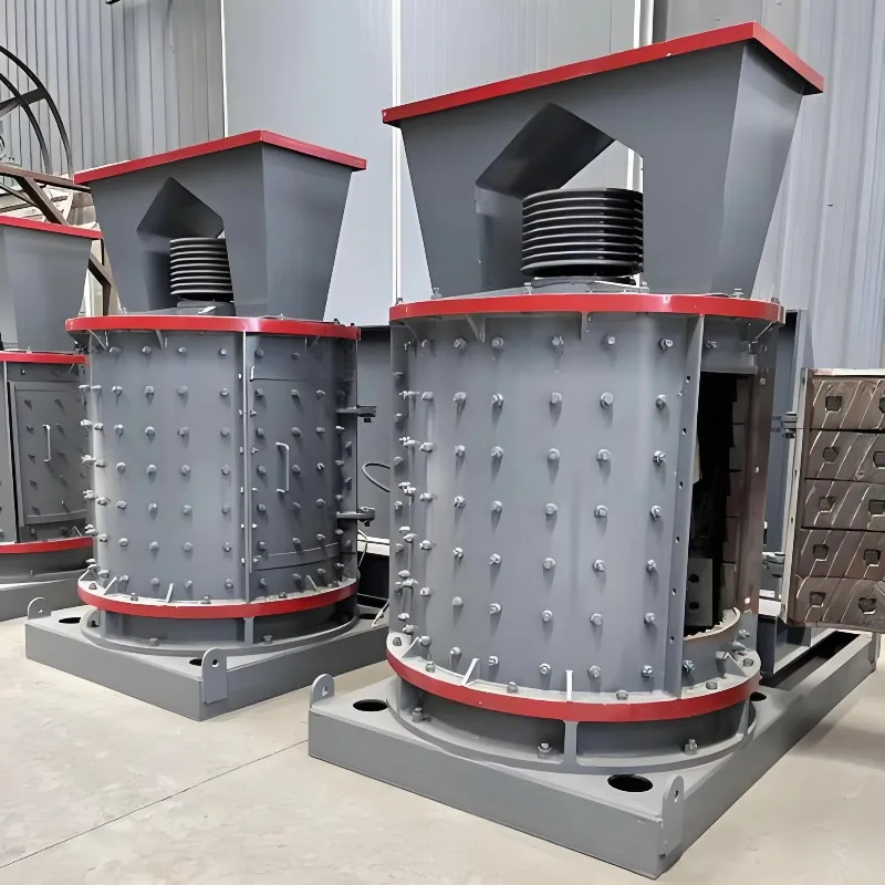 鉄鉱石ケイ酸塩石ハンマークラッシャー複合設計鉱山クラッシャーエンジンベアリング、振動ホッパーベルトコンベア搭載