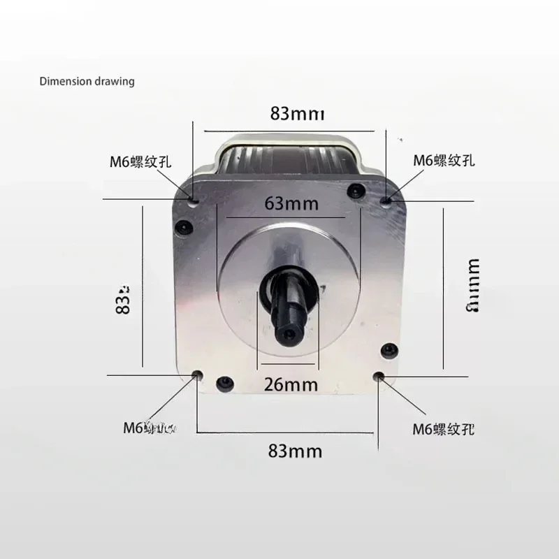 550W/750W/1100W 220V Brushless Servo Motor Knob Speed Control Belt Sander Woodworking Machinery Letter Saw Lathe