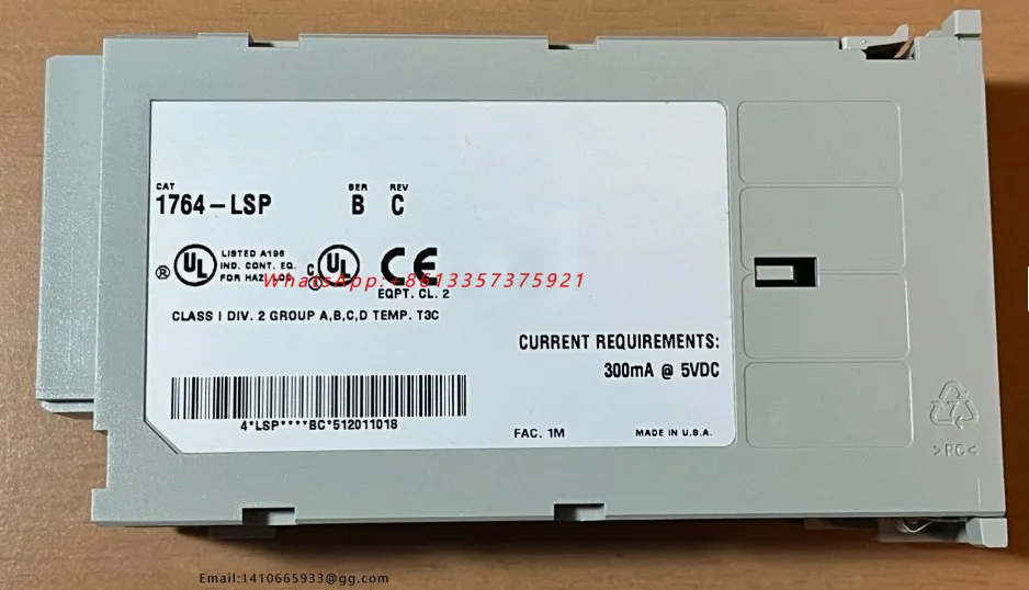 Brand New  1764-LRP 1500 processor with RS-232 communication port  14K words of memory Fast Delivey
