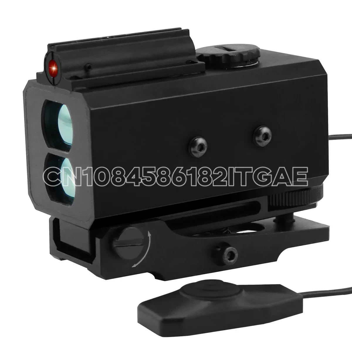 Red dot version LE032 Mini laser rangefinder 1200m with four-way adjustment bracket