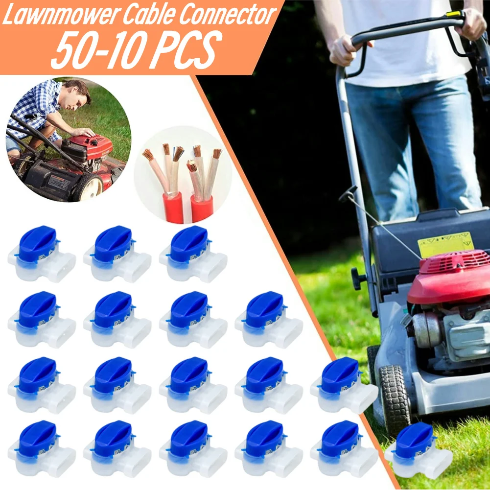 10-150pcs Robotic Lawnmower Cable Connector Waterproof Gel Connector Terminal 3 pin Electrical 314 Wire Connectors Accessories