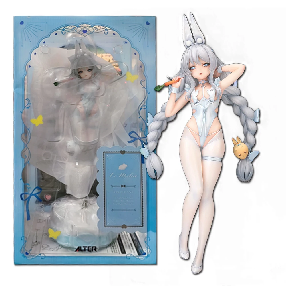 

26 см AniGame Azur Lane Le Malin Listless Lapin Ver 1/6 Аниме Сексуальная Девушка Фигурка Игрушка Hent Коллекция Взрослых Модель Куклы Подарки
