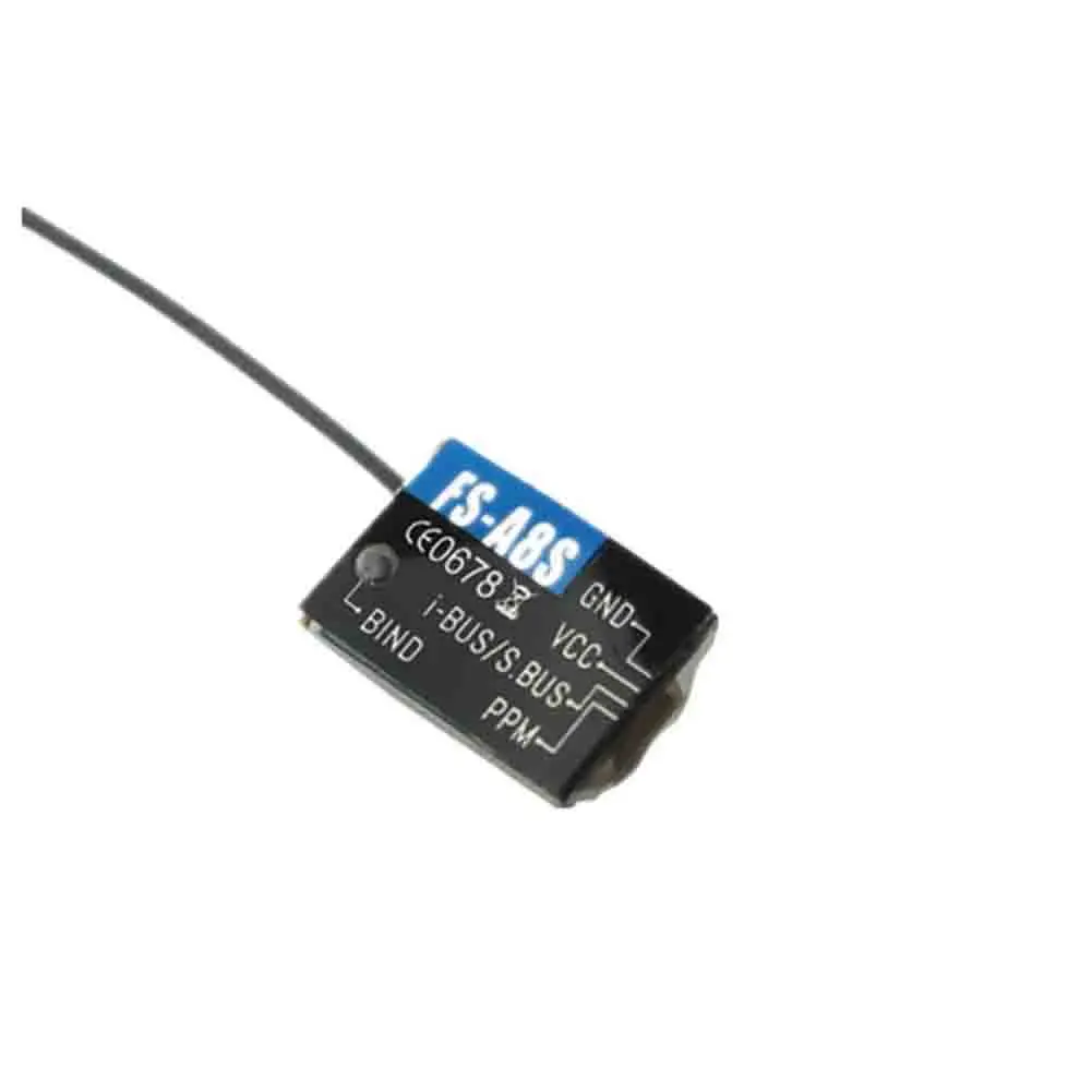 جهاز استقبال صغير Flysky FS-A8S 2.4G 8CH مع هوائي PPM i-BUS SBUS لطائرة RC Qaudcopter FPV Racing Drone متوافقة مع FS i6 FS i6S #5