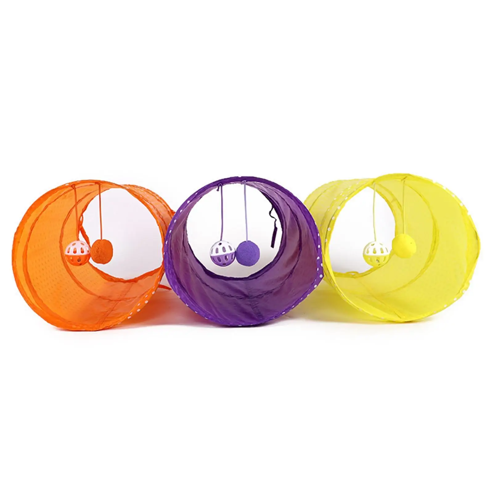 Cat Tunnel Cat Activity Center Portable Cat Toy for Ferrets Rabbits