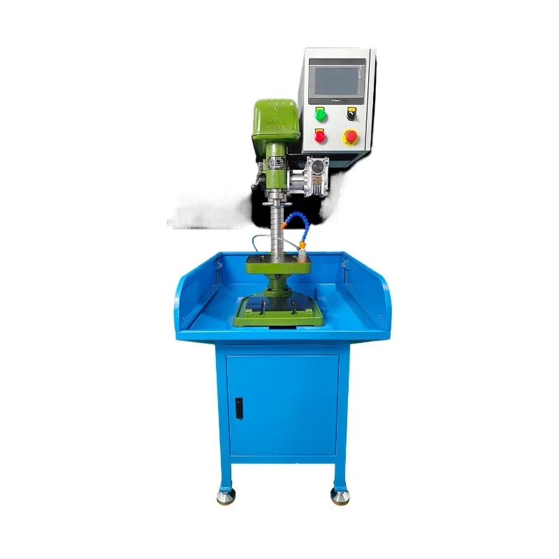 Numerical control drilling machine automatic bench drill change numerical control can set drilling chamfer feed advance and
