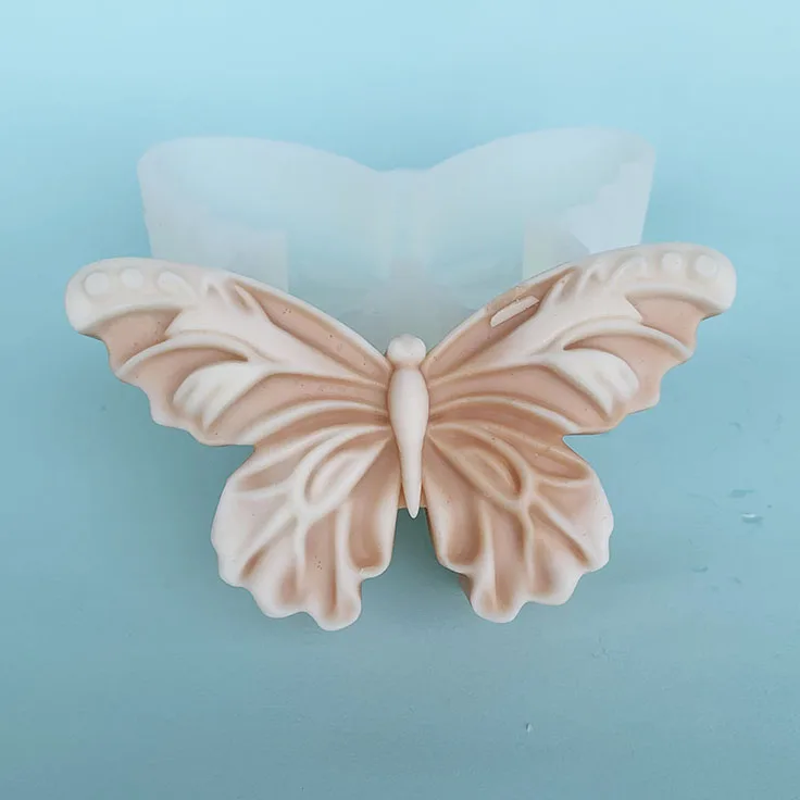 3D Butterfly Silicone Candle Mold Aromath Candles Soap Molds DIY Plaster Butterfly Angel Ornament Making Home Decor Craft Gifts