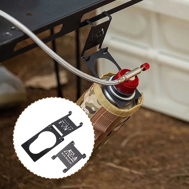 Gas Canister Hanging Hook For Camping Table Hanger Clip Butane Survival Gear Gas Tank Organizer Gas Tank Accessories