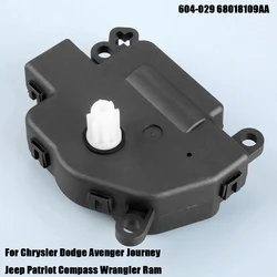 For Chrysler Dodge Avenger Journey Jeep Patriot Compass Wrangler Ram 1Pc Auto HVAC Heater Blend Door Actuator 604-029 68018109AA