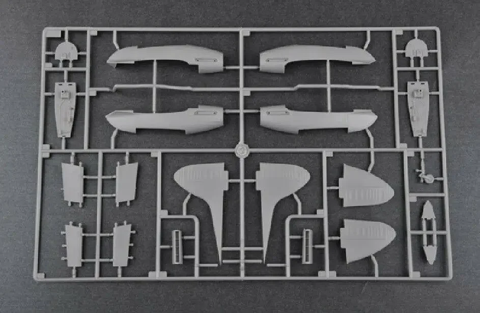 Trumpcirculation 1/48 De Havilland Hornet F.1 Kit de modèle en plastique, kit de modèle en plastique à assembler, 02893