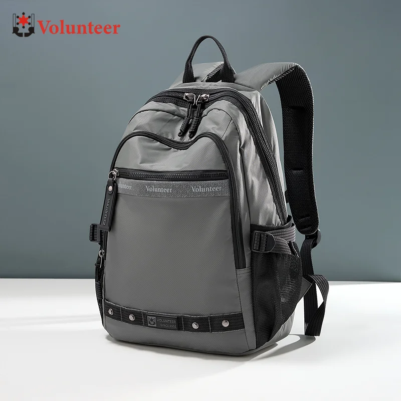 

Volunteer Men's Backpacks Waterproof Mountaineering Travel Camping Cycling Backpack Men Multi-pocket Durablen Schoolbag 1875-04
