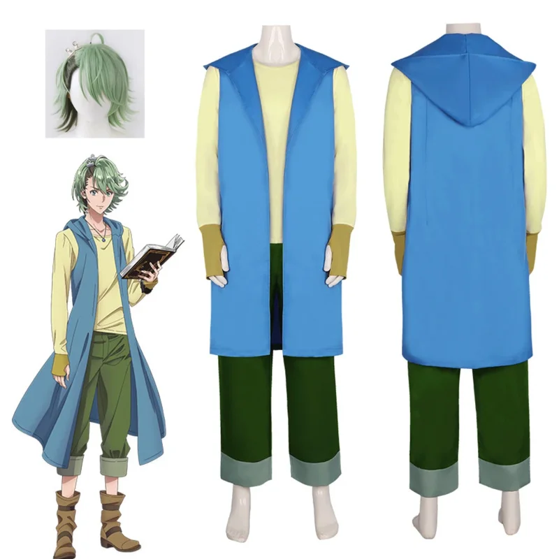 

2025 New Kamen Rider Double Cosplay Fuuto PI Philip Costume Wig Trench Coat Top Anime Uniform Halloween Christmas Carnival ★ ★ ★