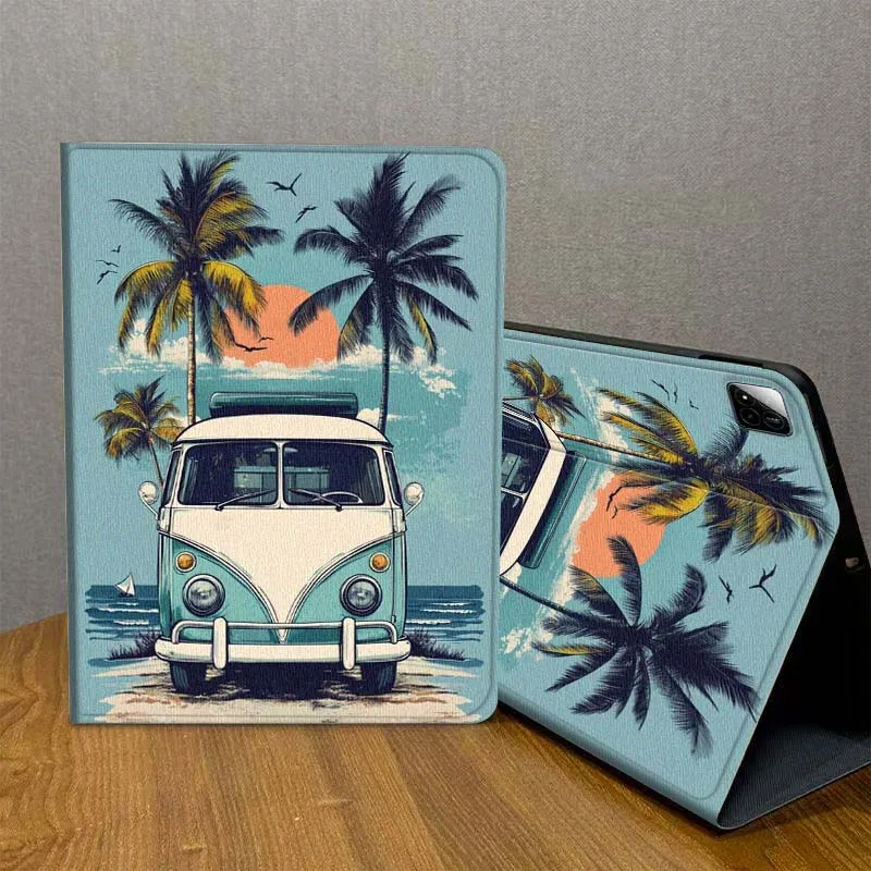 

Чехол для планшета Xiaomi Redmi Pad 2 7 8 6 6S 5 4 SE Pro 8.8 11 8.7 11.2 12.4 Ultra Plus Max с рисунком «Горный озерный закат»