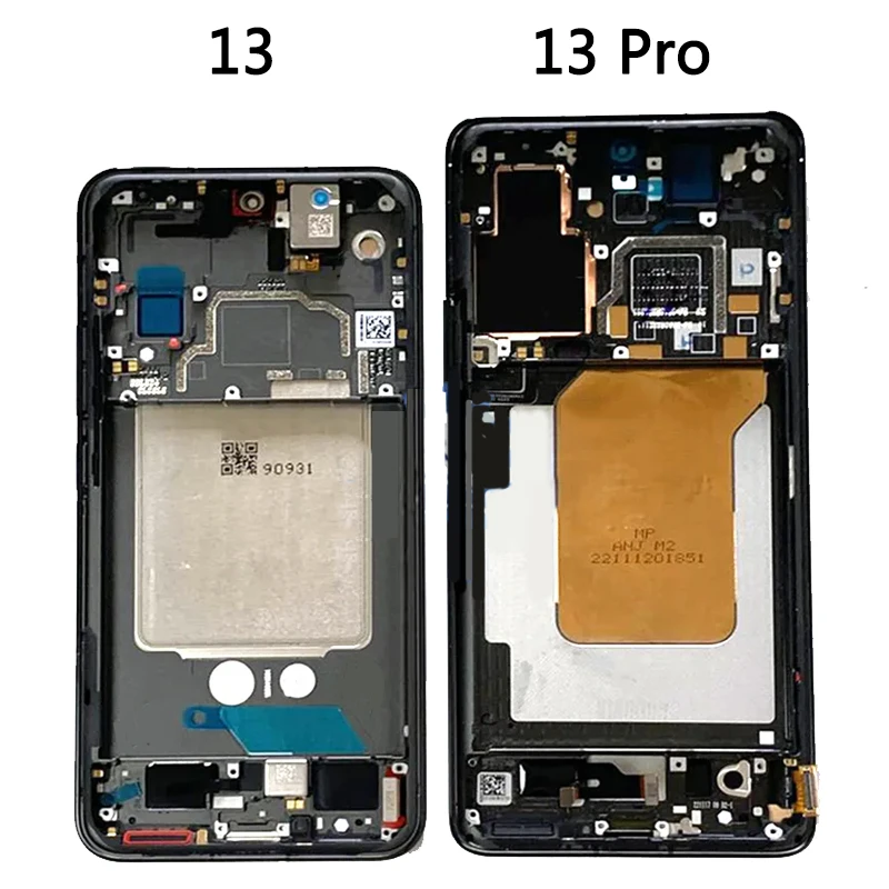 Super AMOLED For Xiaomi 13 13 Pro 2210132G 2210132C LCD Touch Screen Digitizer For Mi 13 13 Pro 2211133C 2211133G LCD Frame