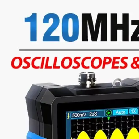 ET120MPro 120MHz 500MS/s Digital For Oscilloscope With 3MHz Generator For Automotive Diagnostics And Electronic Testing Tool