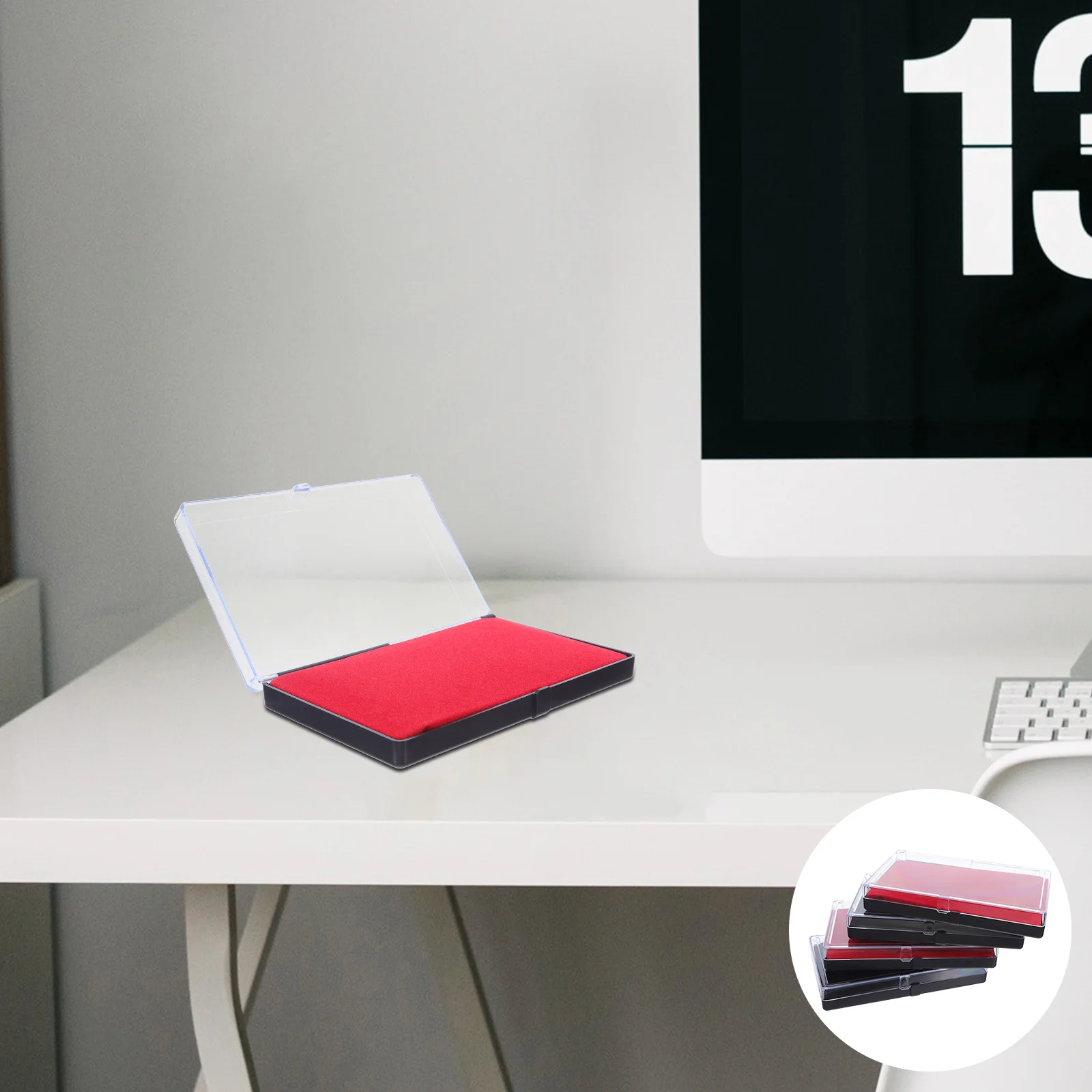 

Коробка для хранения значков, прозрачный органайзер для коллекционирования значков, компактный держатель для значков, контейнер для хранения