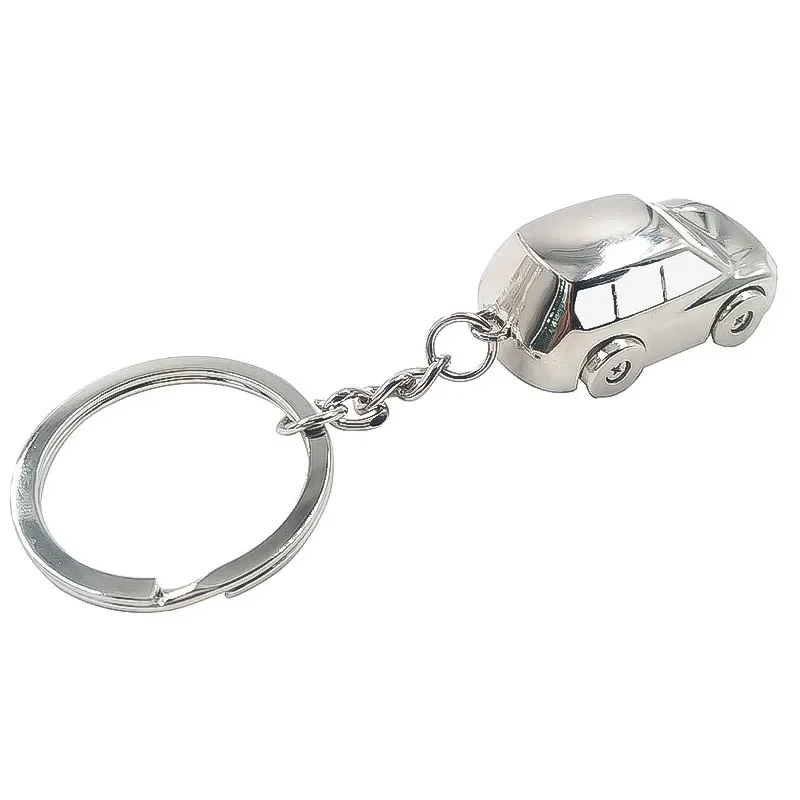 3D Car Shape Key Chain Metal Key Ring Auto Car Keychain Keyring Car Styling For Audi A4 A6 A8 Q3 Q7 BMW M3 M5 E36 E39 F10 F30