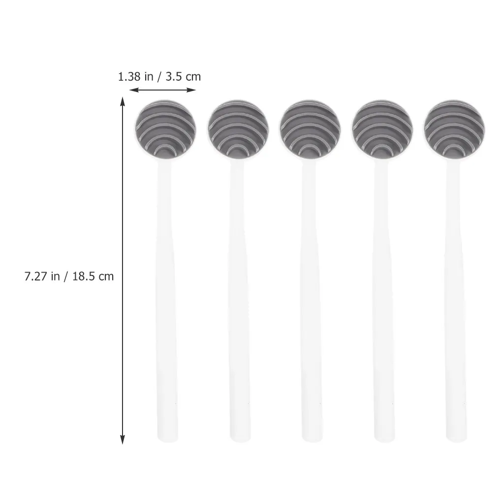 5Pcs Flexible Tongue Scrapers Silicone Plastic Tongue Cleaners for Adults Portable Oral Care Breath Freshening Scrapers