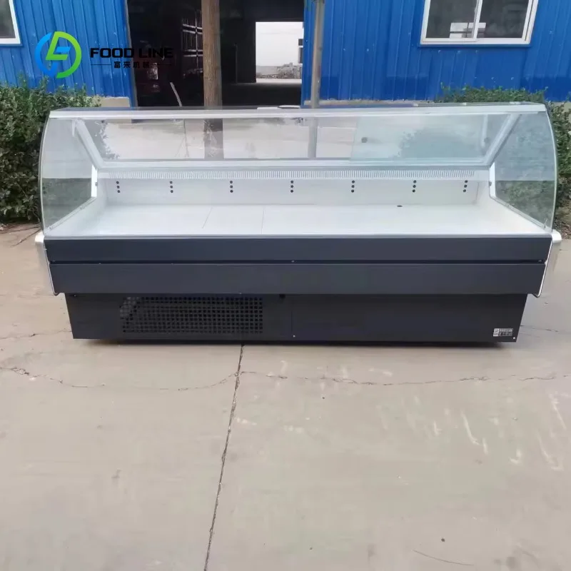 Supermarket deli food display refrigerator display cabinet for sale