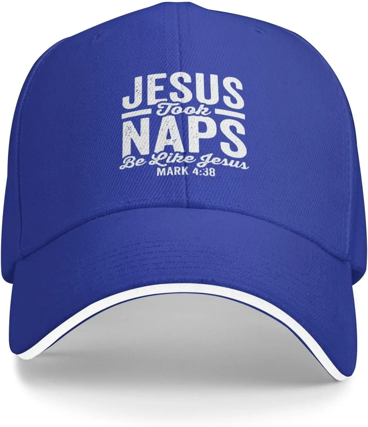 Jesus Took Naps Be Like Jesus Hat Adjustable Funny Fashion Casquette for Men Women bm