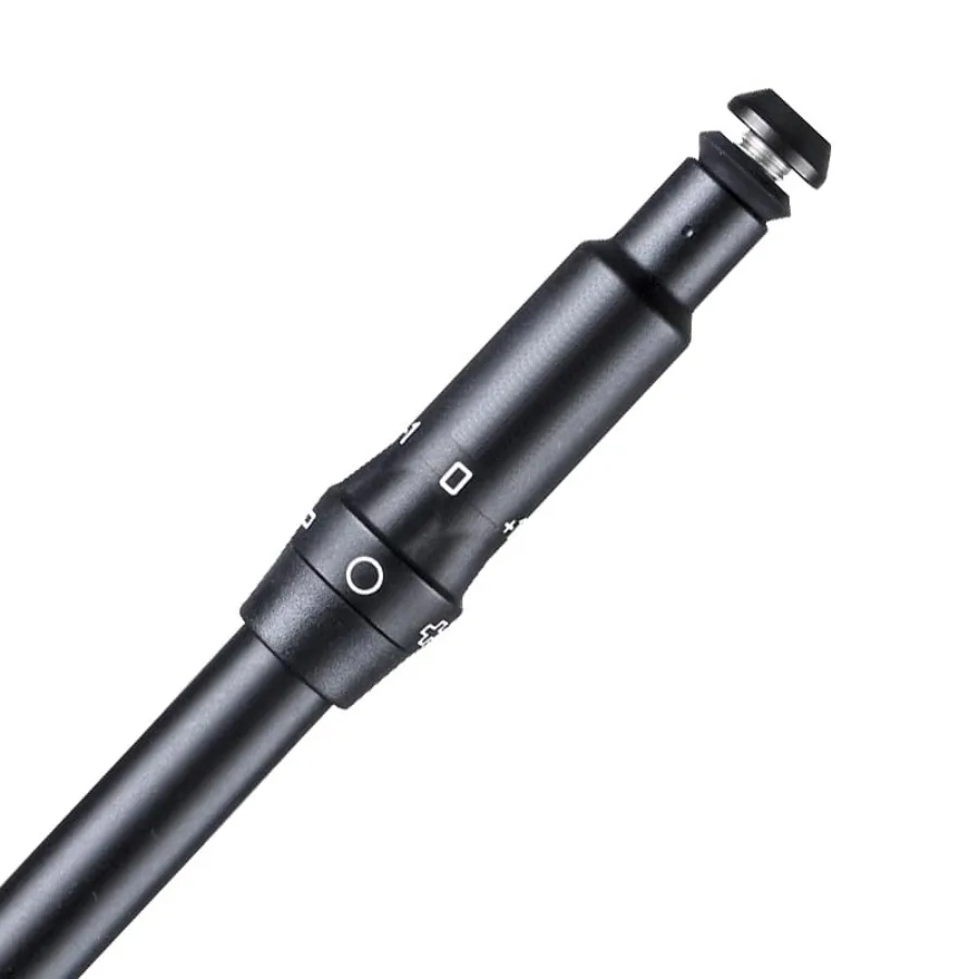 

Графитовый вал для гольфа Raven, предназначенный для правшей игроков, использующими драйверами Ping G30 или G400 со встроенным адаптером и рукояткой.