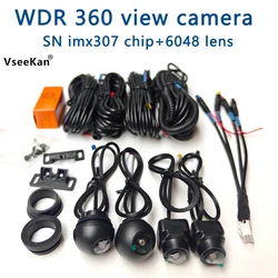 360 camera for Car 360 panoramic system camera for Android multimedia screen 3D 360 camera 1080p