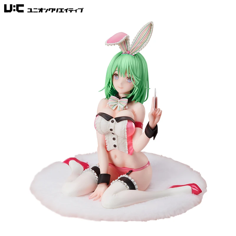 

Genuine Original Union Creative Pink×Bunny Girl Action Anime Figure PVC 20CM Collectible Model Dolls Statuette Ornament Toy Gift