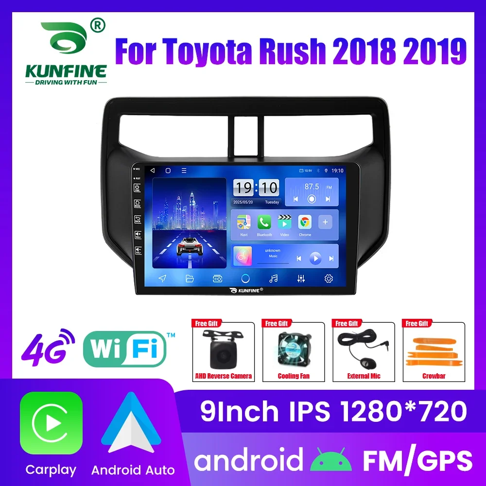

10.33" Android Car Radio For Toyota Rush 2018-2019 GPS Navigation Multimedia Video Player Carplay Android Auto Car Stereo BT FM