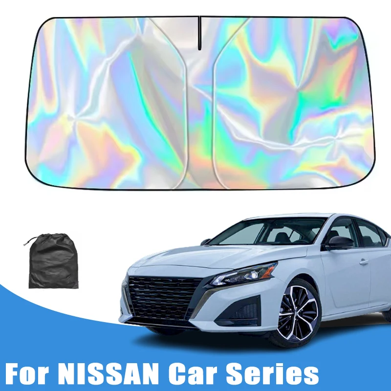 

Car Windshield Sunshades Cover for Nissan Altima Sentra Rogue Pathfinder Versa Maxima 370Z Murano Sun Protection Car Accessories