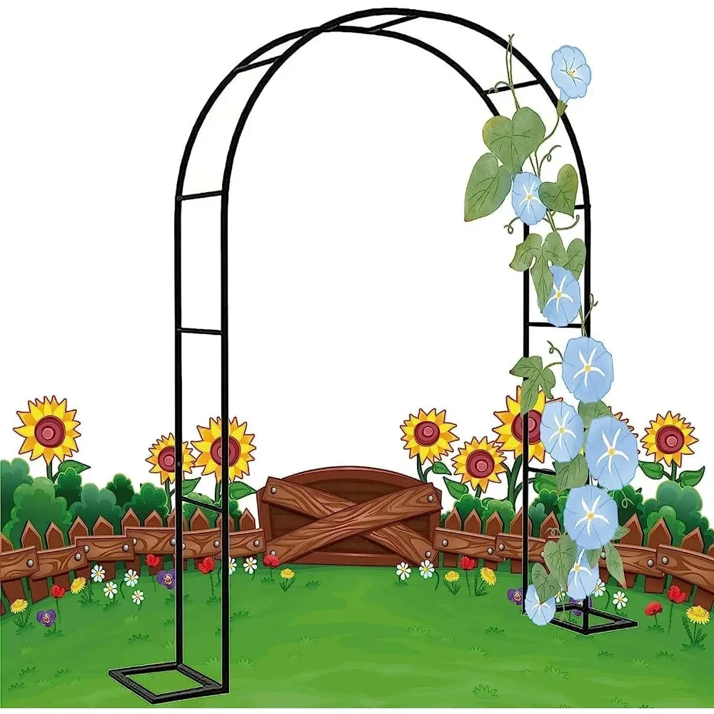 Wedding Arches, Heavy Duty Metal Garden Arch Trellis  Wedding Archway, Garden Entrances Decoration Arch Stand, Wedding Arches