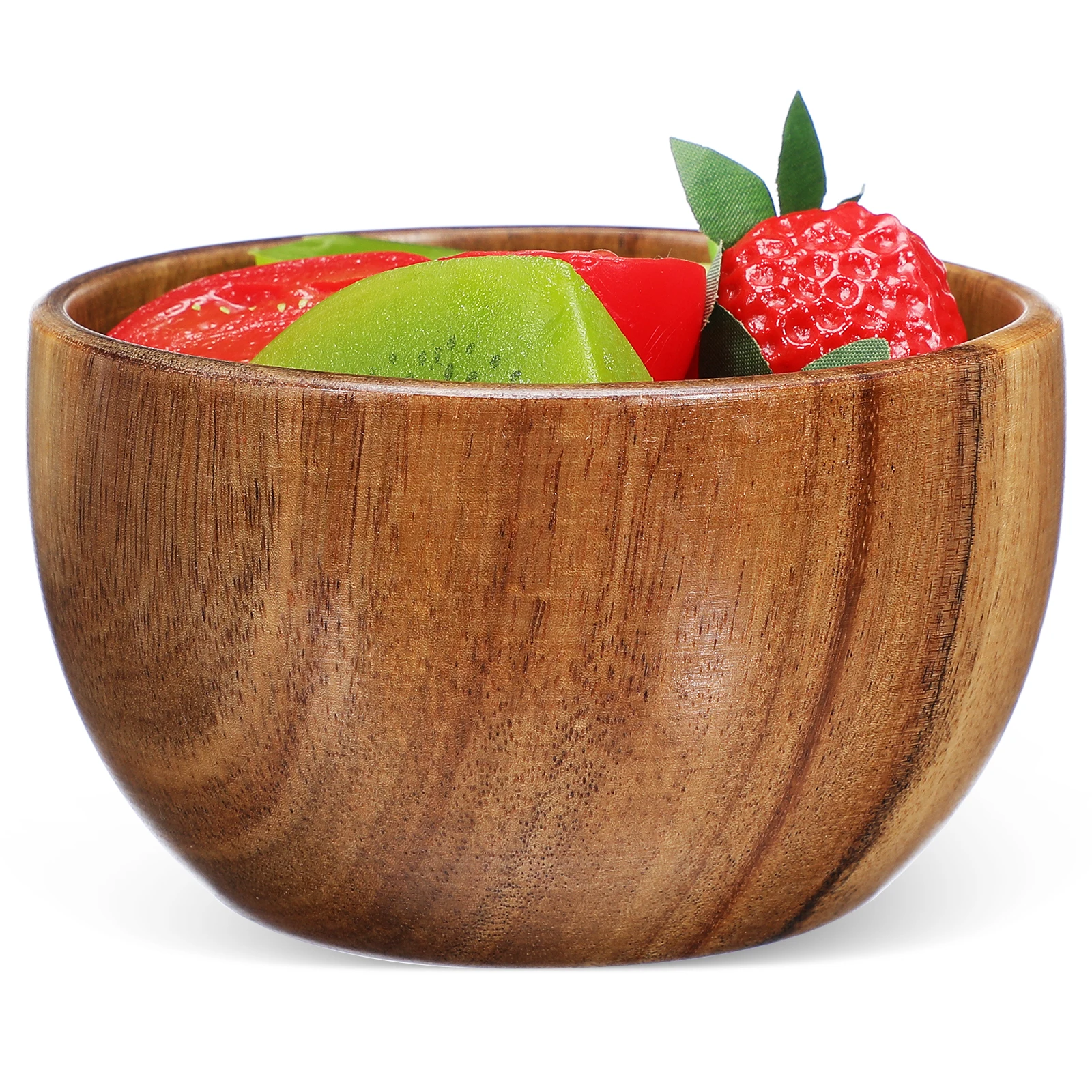 

1Pcs Wooden Cutlery Fruit Plate Household Multipurpose Practical Salad Bowl Kitchen Table Use Wooden Bowl Dessert Container