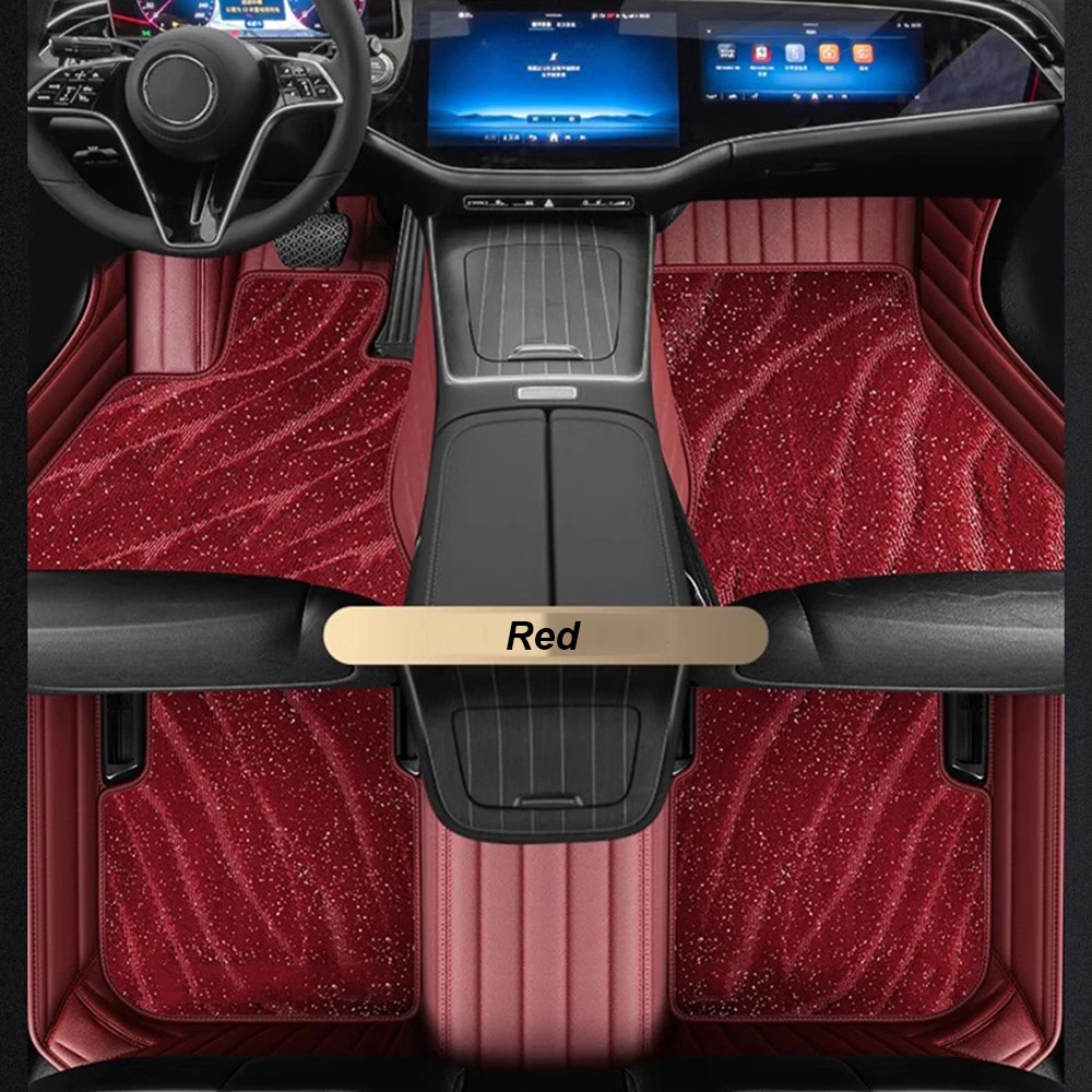 

5D Custom Car Floor Mats For KIA Sorento Auto Carpets Double Layer Foot Coche Blanket