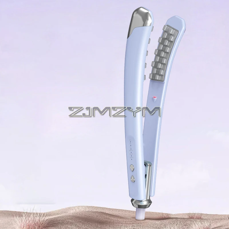 Hair Crimping Iron Hair Waver Mini Crimper Iron for Fluffy Hairstyle, 30S Fast Heating, 30 Min Auto Off, Corn, Perm Curler