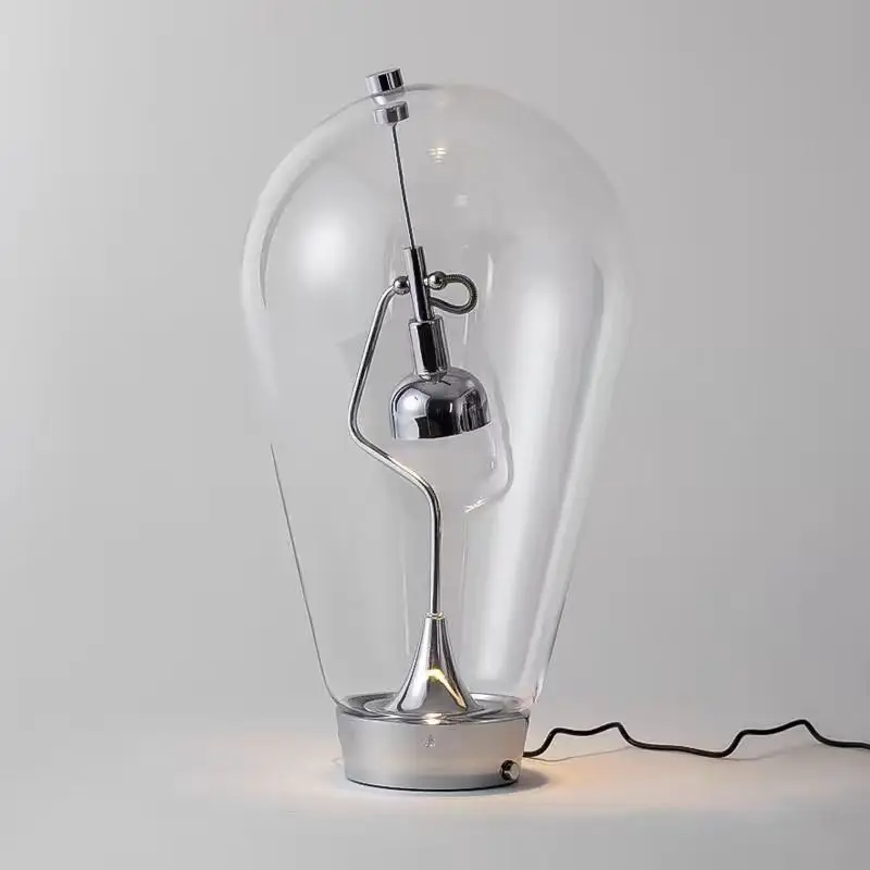 

Retro windshield table lamp wide pressure bedroom bedside high-end ornament table lamp