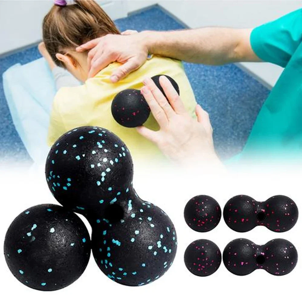 1Pcs EPP Fitness Peanut Massage Ball Men Women, Trigger Point Therapy Balls, Muscle Relaxation Deep Tissue Myofascial Release