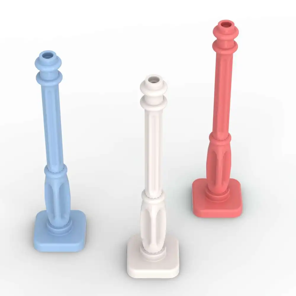 

MOC 10PCS 2039 11062 Post 6 Bases Flutes Adaptive Bricks 2x2x7 Support Lamp Building Blocks Toy Adults Boys Special Day Gifts