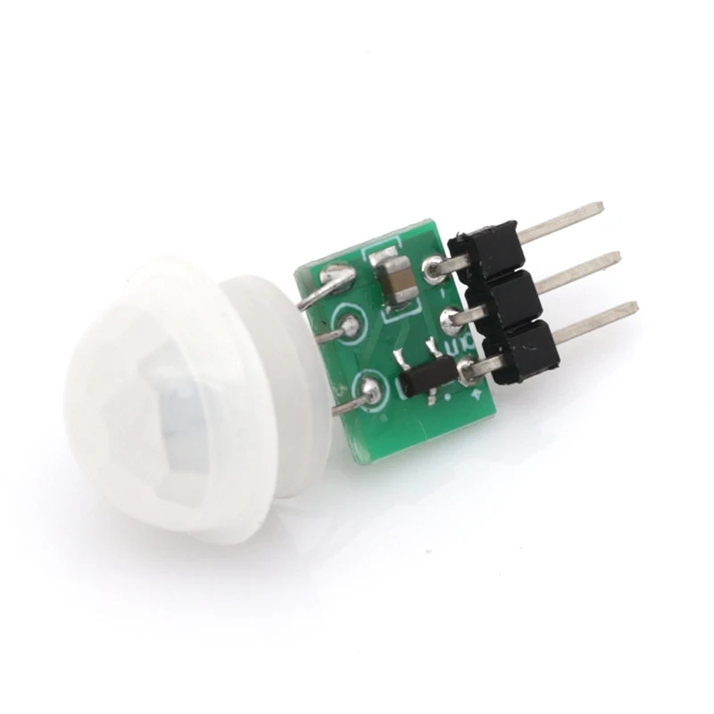Javino 1/10/20Pcs Mini IR Pyroelectric Infrared PIR Motion Human Sensor Automatic Detector Module AM312 Sensor DC 2.7 to 12V