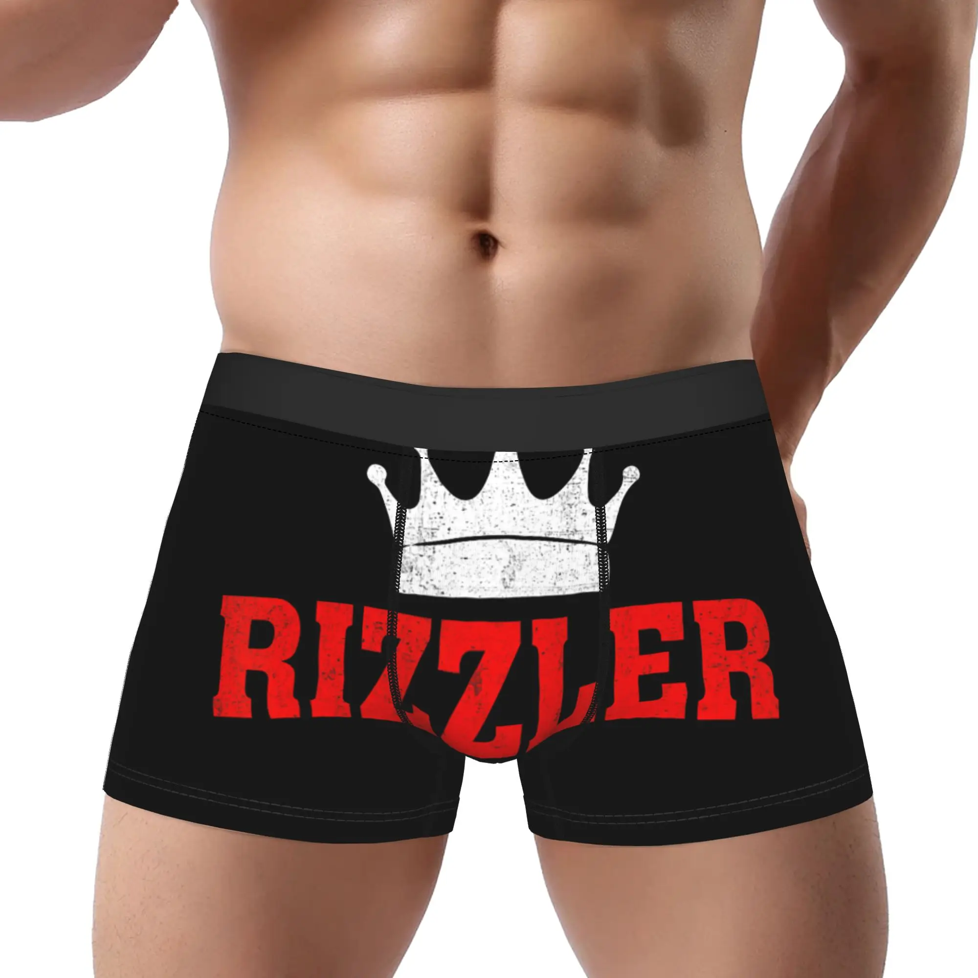 

1piece The Rizzler Rizz God Underpants Breathbale Panties Male Underwear Comfortable Shorts