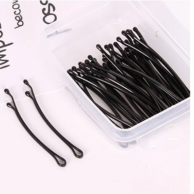 

Заколки для волос Bla Curly: простые круглые заколки-невидимки в коробке, дорожные аксессуары для волос, высококачественные зажимы для волос.